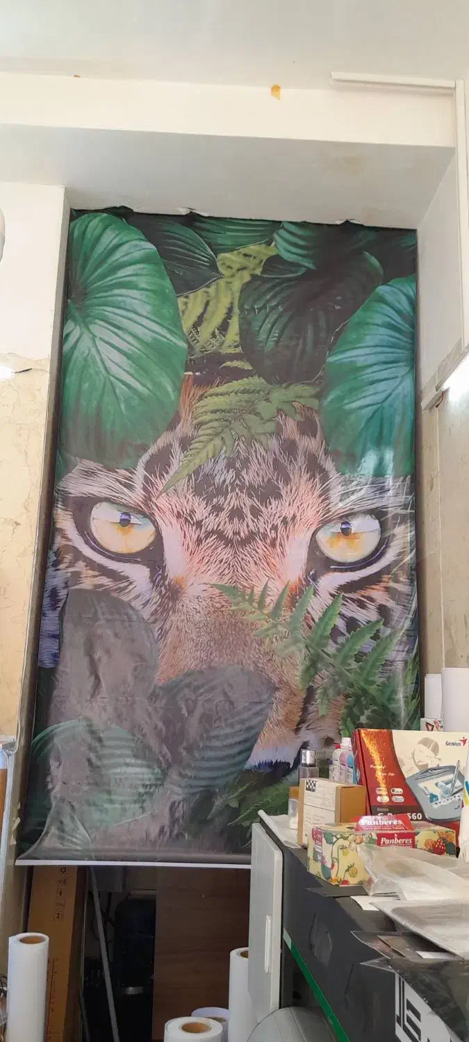 چاپ بنر/ وینیل مش / برش شبرنگ / روزرنگ / ساخت مهر|خدمات رایانهای و موبایل|اندیشه, اندیشه فاز ۱|دیوار