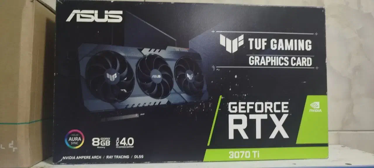 کارت گرافیک حرفه ای ASUS TUF RTX 3070 TI 8G|قطعات و لوازم جانبی رایانه|بندر انزلی, معلم|دیوار