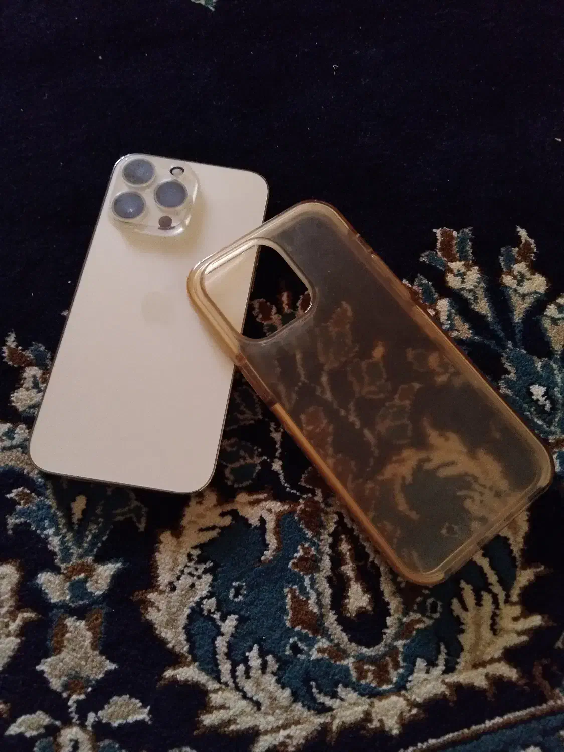 ایفون ۱۴ پرو ماکس رنگ طلایی ۱۲۸ گیگ|موبایل|قزوین, |دیوار