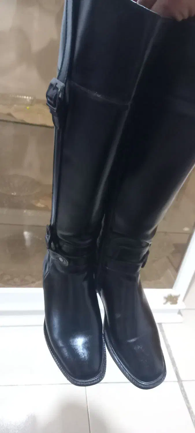 بوت چکمه چرم|کیف، کفش، کمربند|ساری, |دیوار