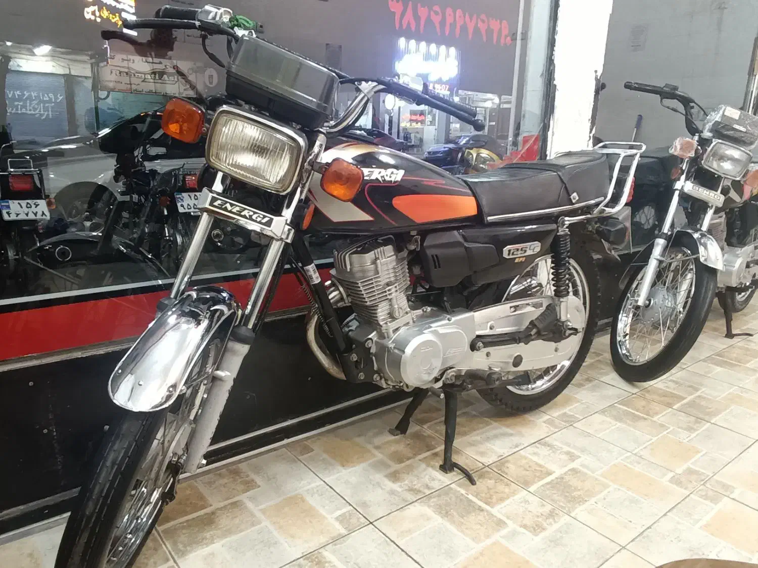 هندا ۱۲۵ انرژی مدل ۹۳ کُلکسیونی|موتورسیکلت|شوش, |دیوار