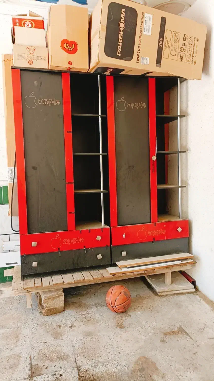 دو تا تیکه کمد جدا از هم|جاکفشی، کمد، دراور|یاسوج, |دیوار