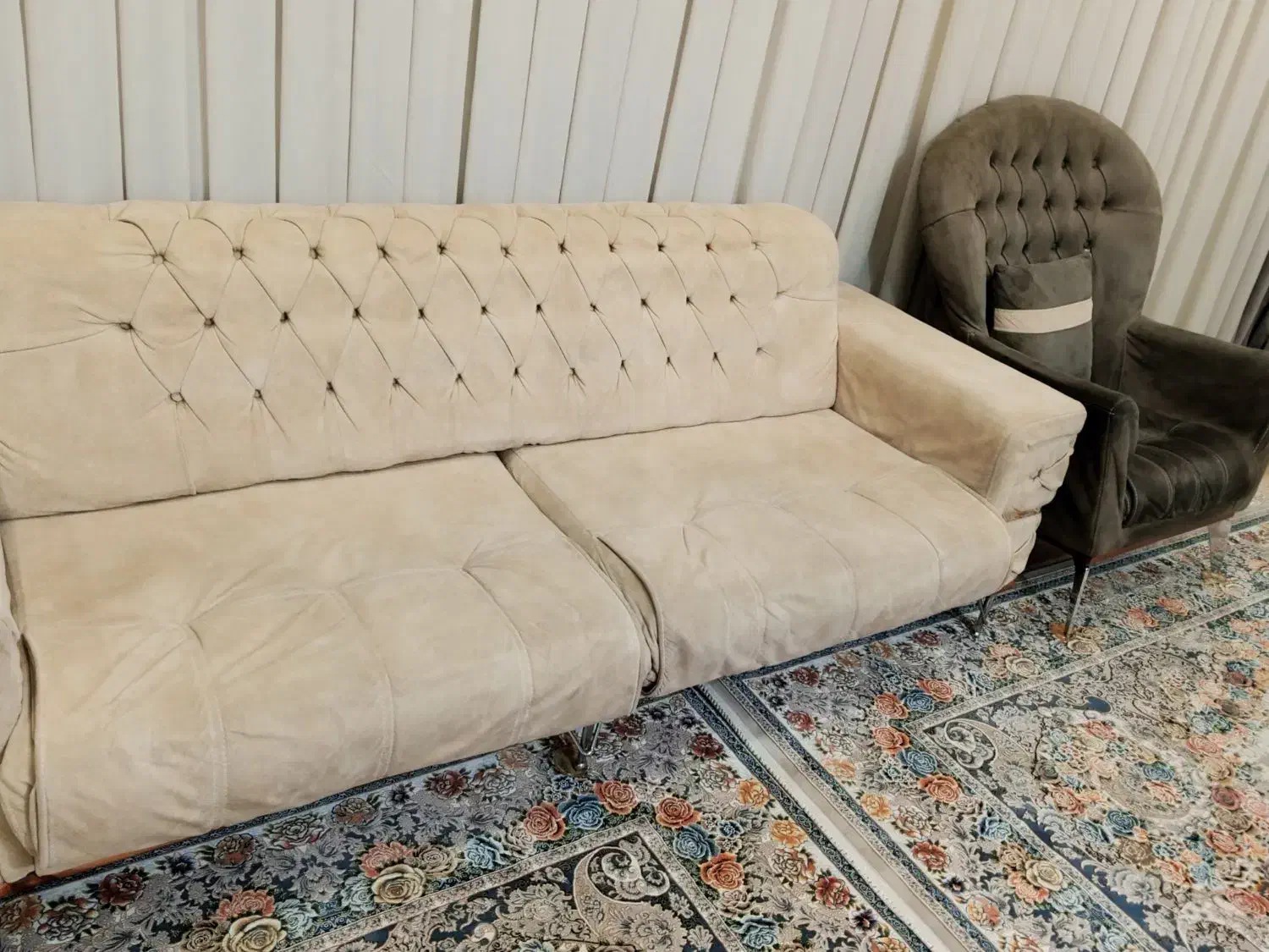 مبل چستر هشت نفره/بدون میز و عسلی|مبلمان خانگی و میز عسلی|قرچک, زیبا شهر|دیوار