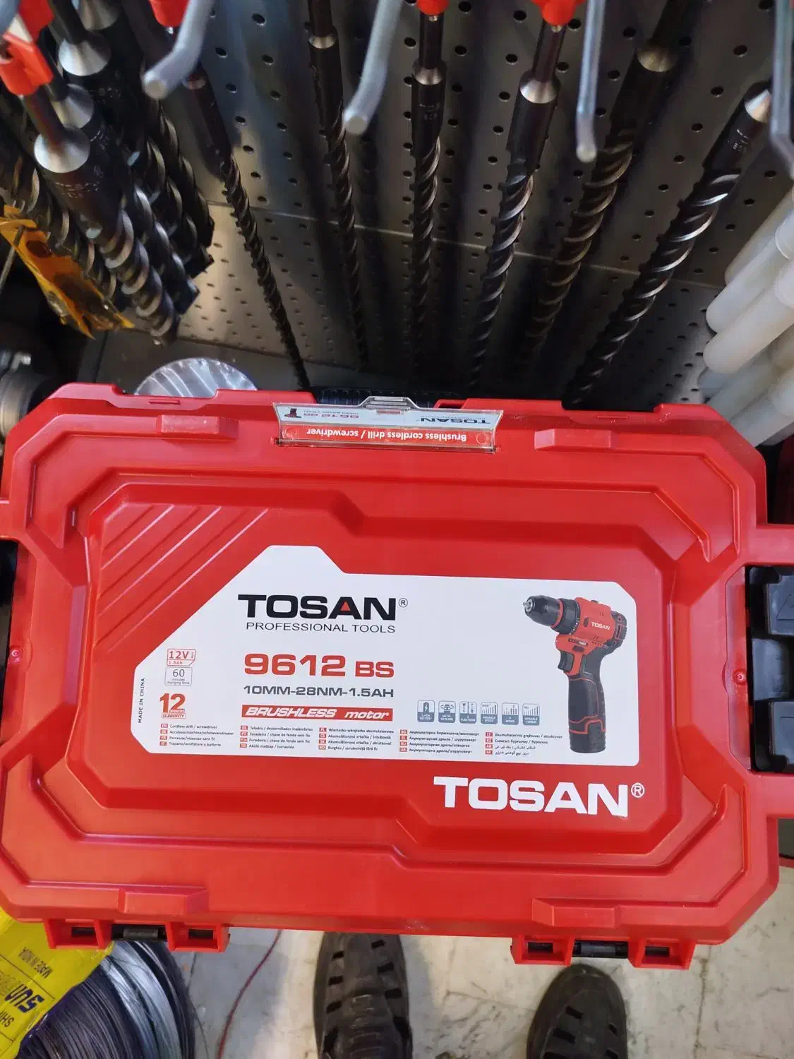 دریل شارژی براشلس توسن|ابزارآلات|بوئین زهرا, |دیوار