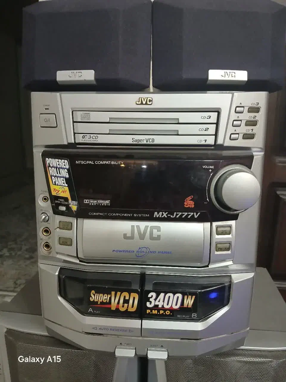 ضبط jvc|سیستم صوتی خانگی|کرج, دولت‌آباد|دیوار