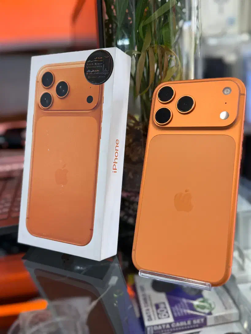 فروش IP17promax باتری ۱۰۰ تعداد بار شارژ ۲۰|موبایل|کرمان, |دیوار