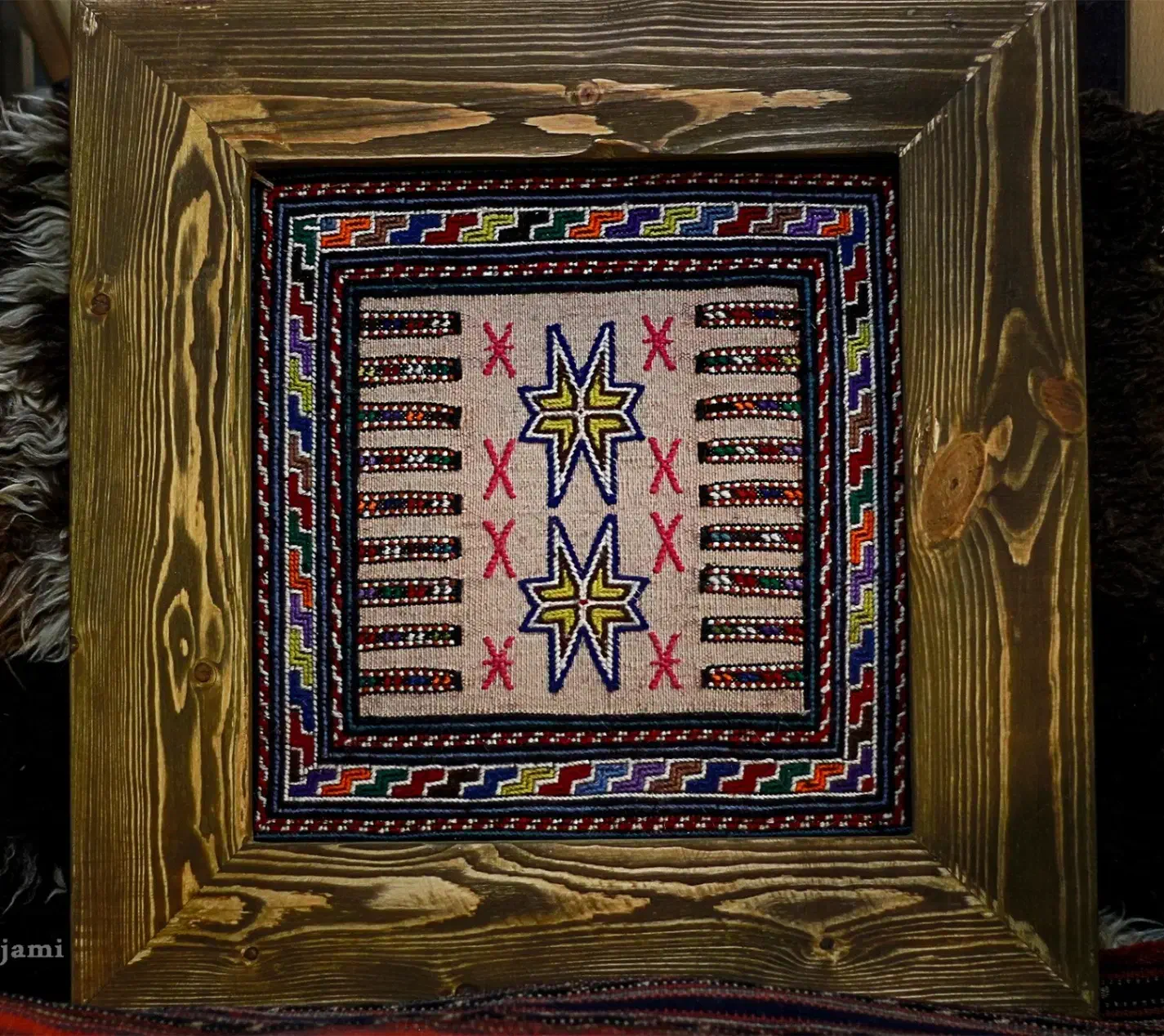 قاب گلیمی|گلیم، جاجیم، گبه|کرج, باغستان|دیوار