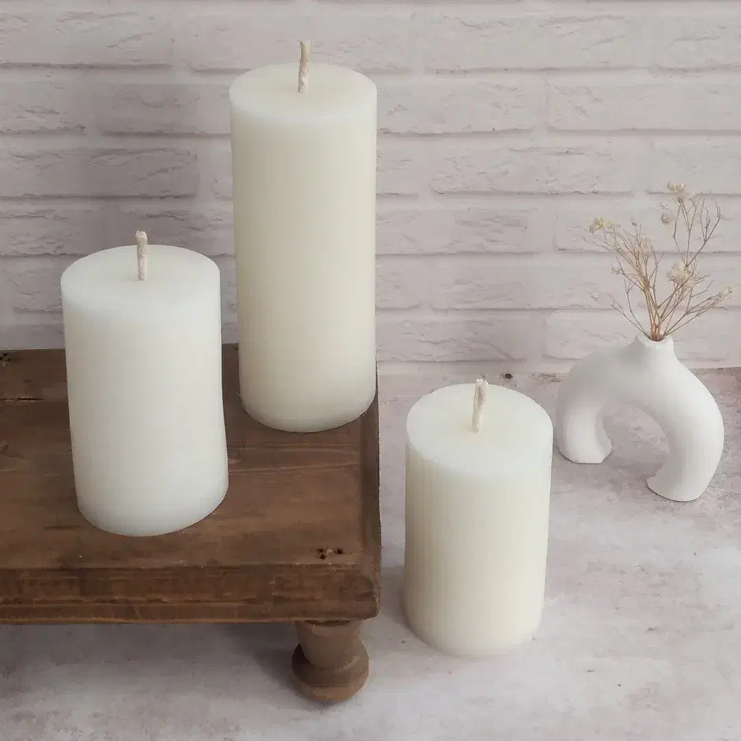 شمع استوانه|چراغ خواب و آباژور|شیراز, شهرک قمشه|دیوار