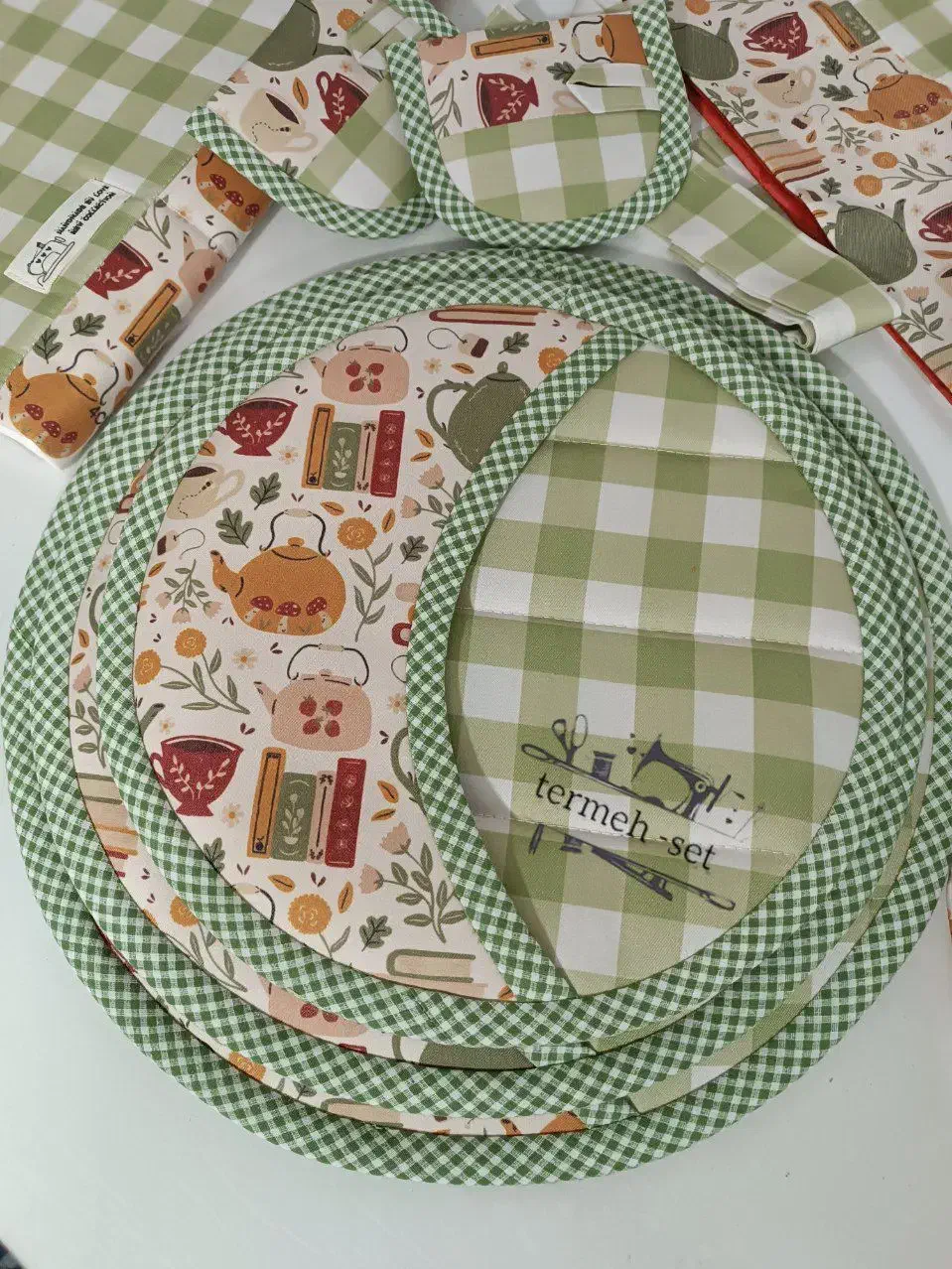 سرویس آشپزخانه پارچه ای|سفره، حوله، دستمال آشپزخانه|مشهد, وحید|دیوار