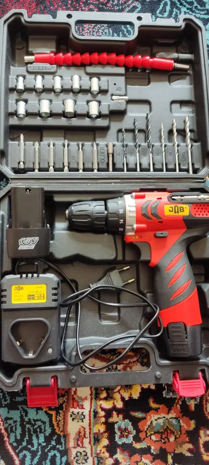 دریل شارژی جاب|ابزارآلات|صدرا-فارس, فاز ۲|دیوار