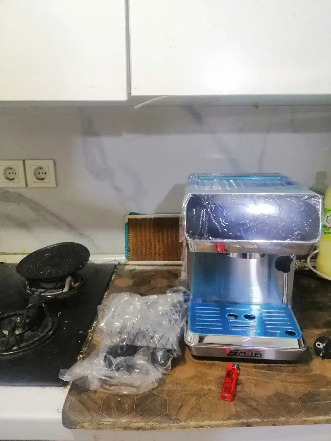 قهوه‌ساز اسپرسو لمسی نو (معاوضه با موبایل)|قوری، کتری، قهوه‌ساز دستی|اهواز, امانیه|دیوار