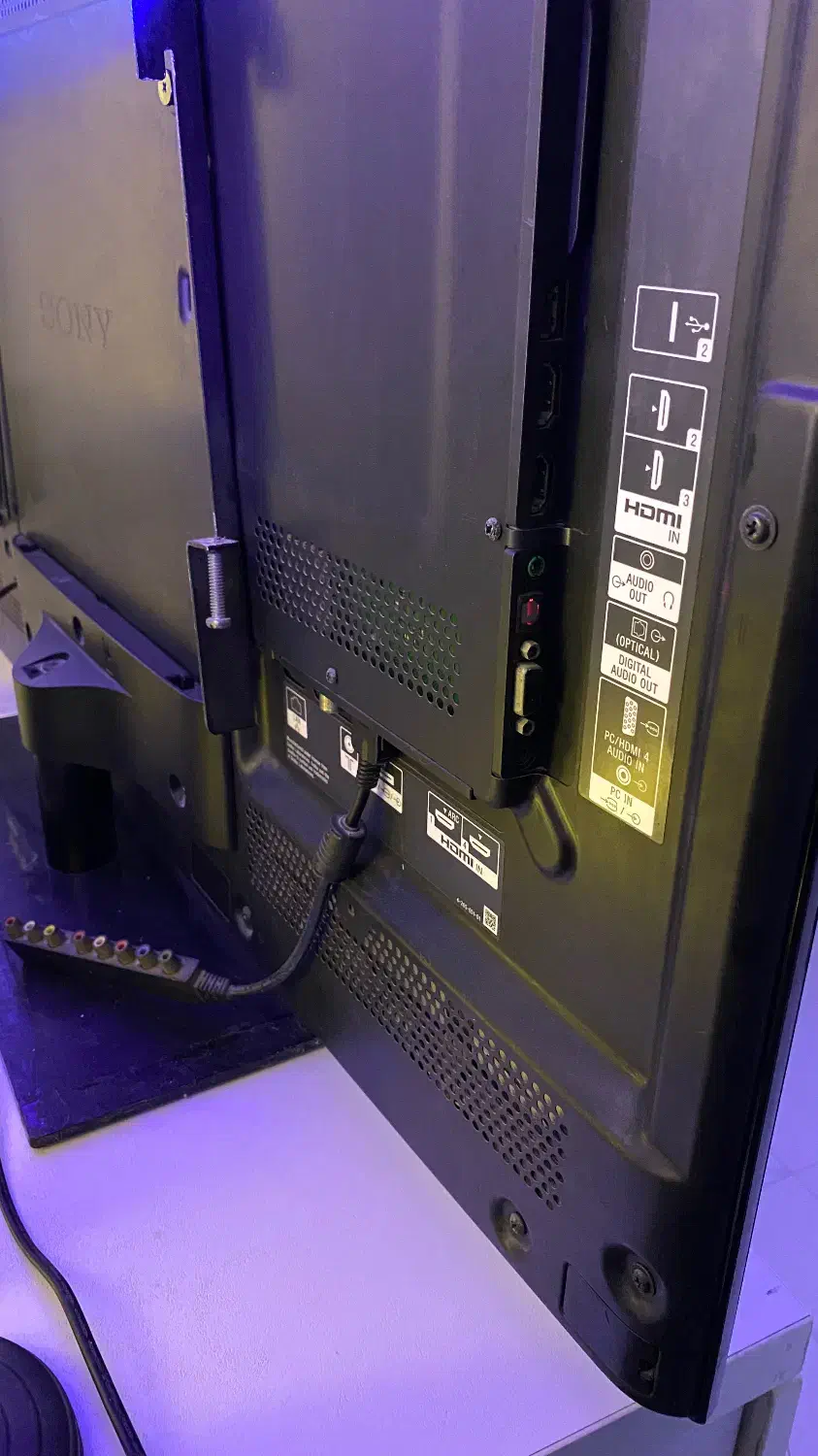 تلویزیون 40 اینچ سونی|تلویزیون و پروژکتور|بوشهر, |دیوار