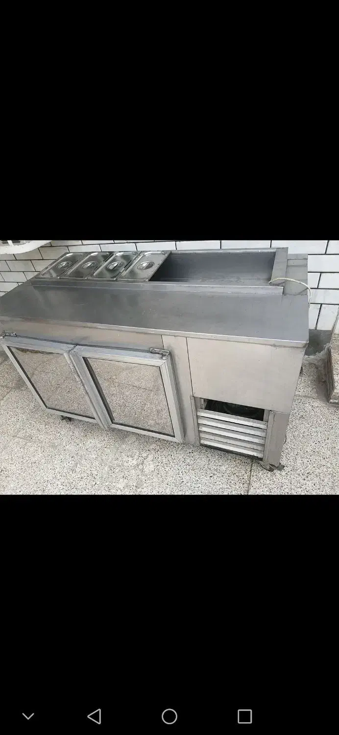 یخچال فریزر  استیل|یخچال و فریزر|اهواز, کیان اباد|دیوار