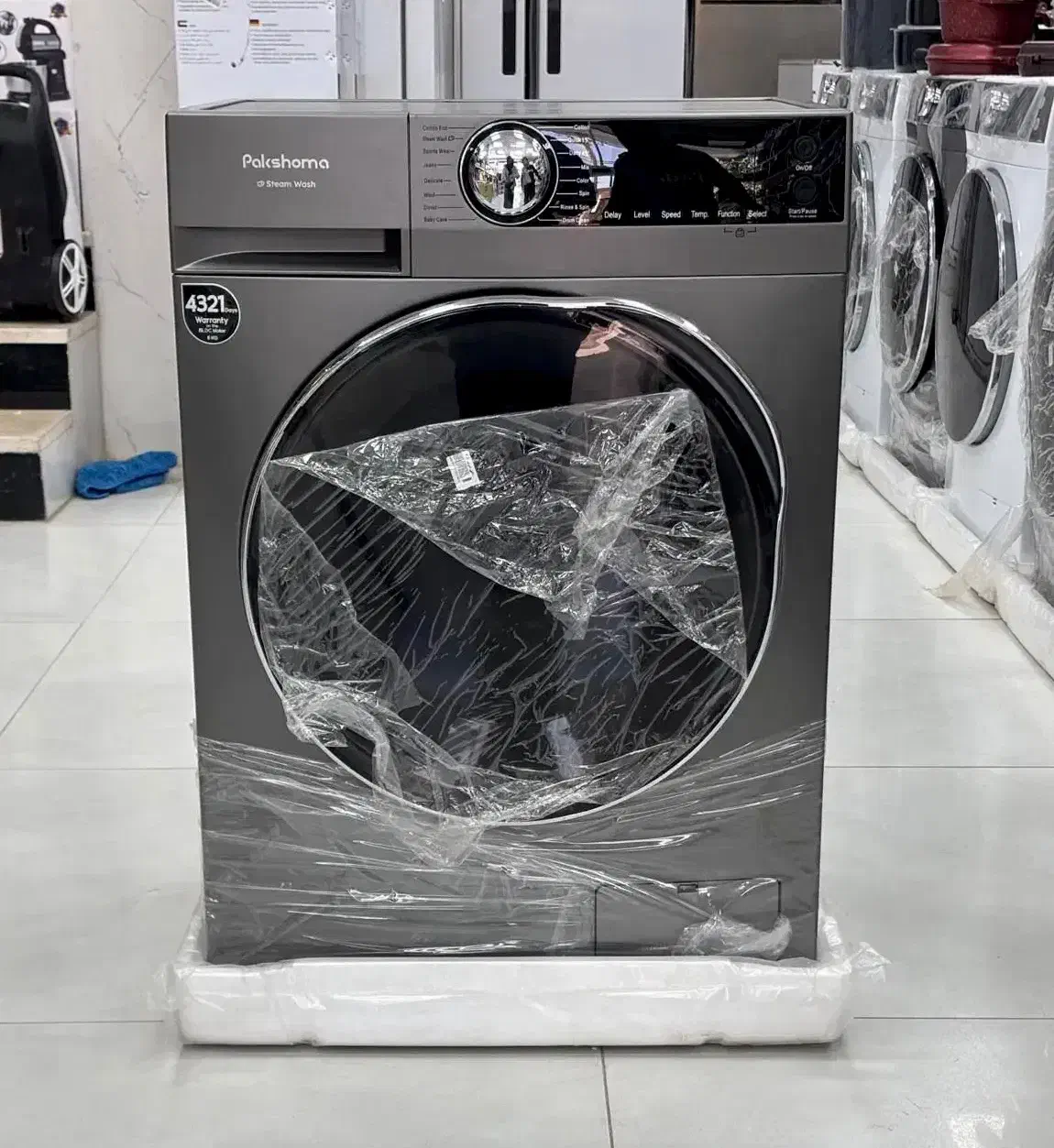ماشین لباسشویی 9 کیلوگرم PAKSHOMA پاکشوما مدل U9|ماشین لباسشویی و خشک‌کن لباس|تهران, امانیه|دیوار