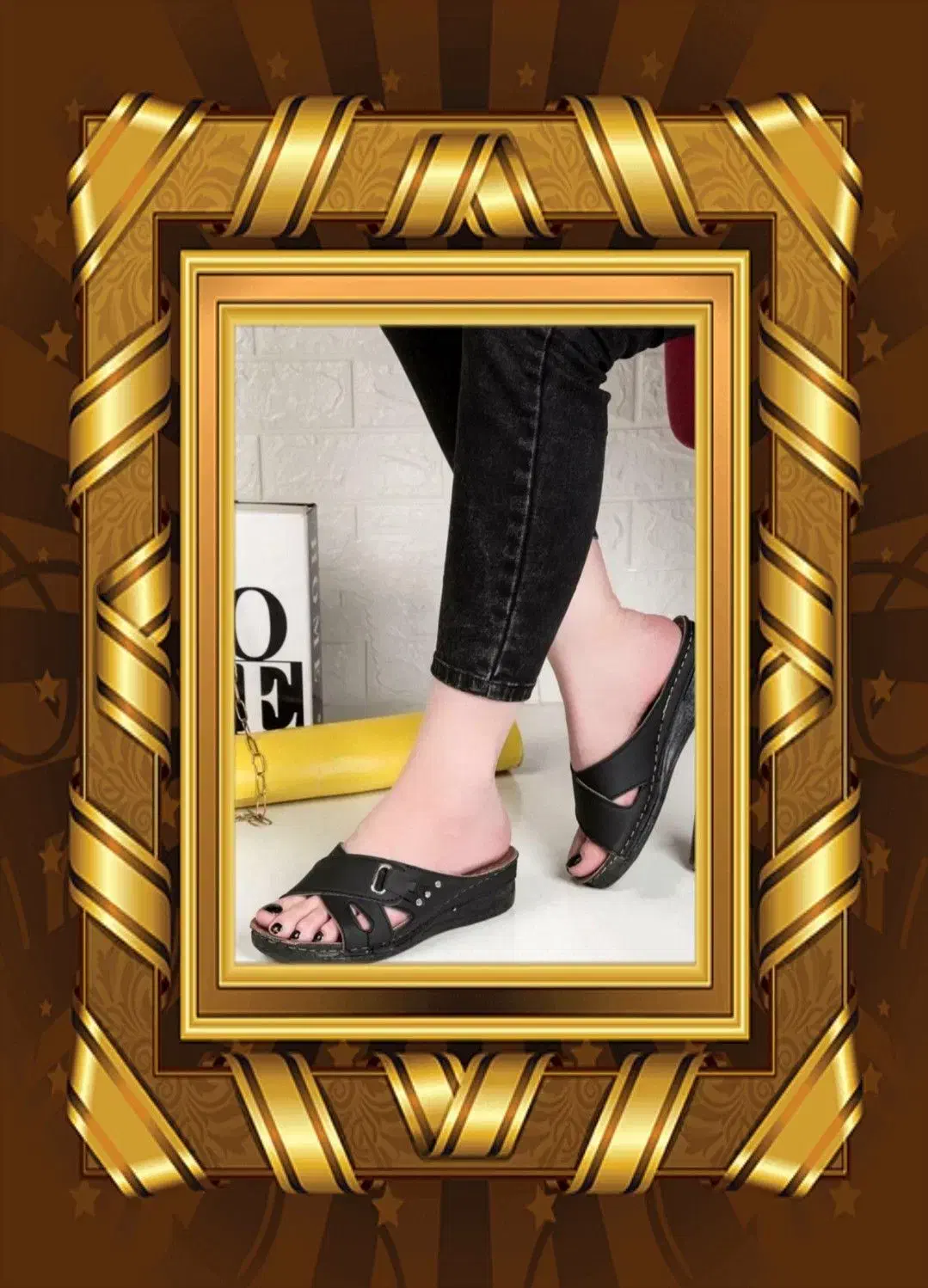 دمپایی مردانه و زنانه دور دوخت طراحی اصولی|کیف، کفش، کمربند|اصفهان, پوریای ولی|دیوار