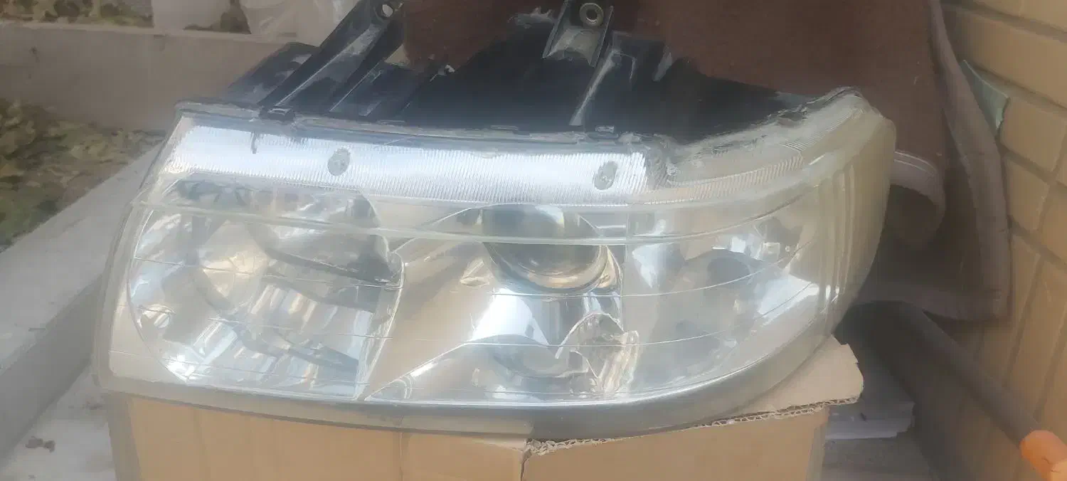 چراغ جلو سمند lx|قطعات یدکی و لوازم جانبی|شاهین‌شهر, شهرک ردانی پور|دیوار