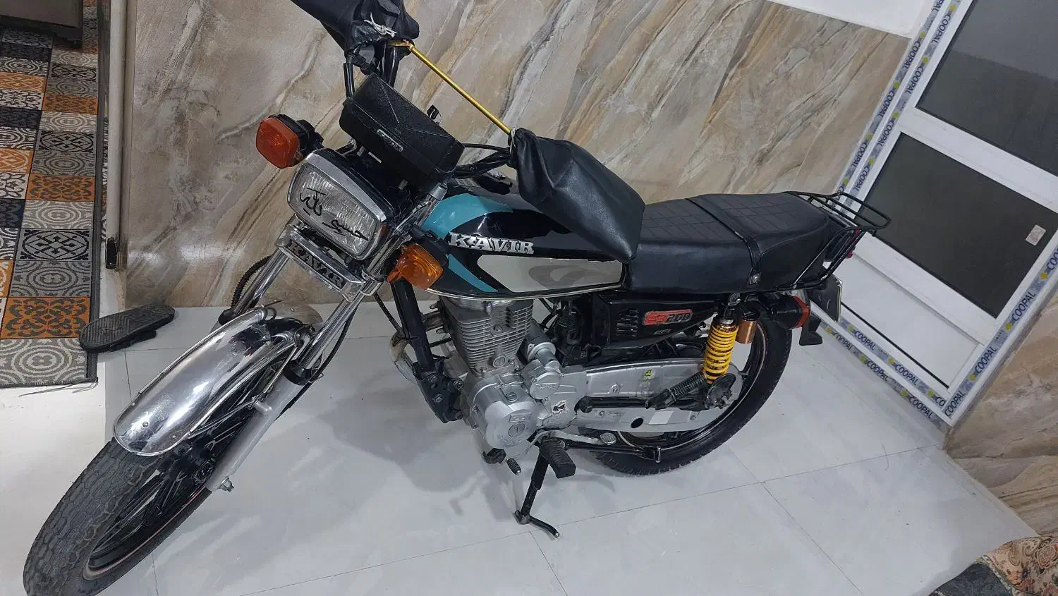 باسلام خدمت شما دوستان عزیز موتور ۲۰۰کویر مدل99|موتورسیکلت|اصفهان, ارزنان|دیوار