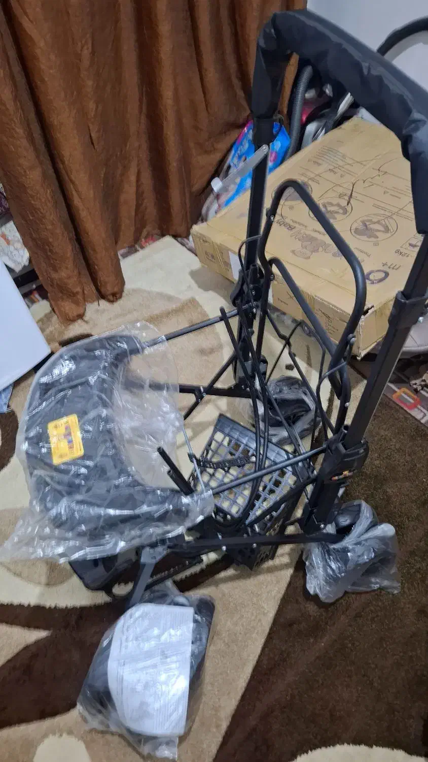 کالسکه به همراه تمام وسایل نو نو|کالسکه و لوازم جانبی|آزادشهر, |دیوار