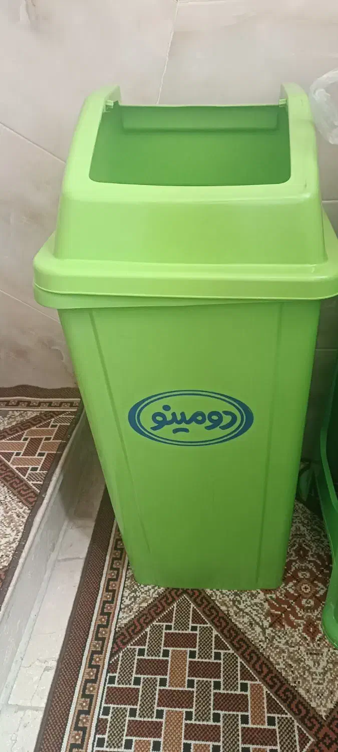 سطل آشغال بزرگ و محکم نو|ظروف نگهدارنده، پلاستیکی، یک‌بارمصرف|نسیم‌شهر, |دیوار