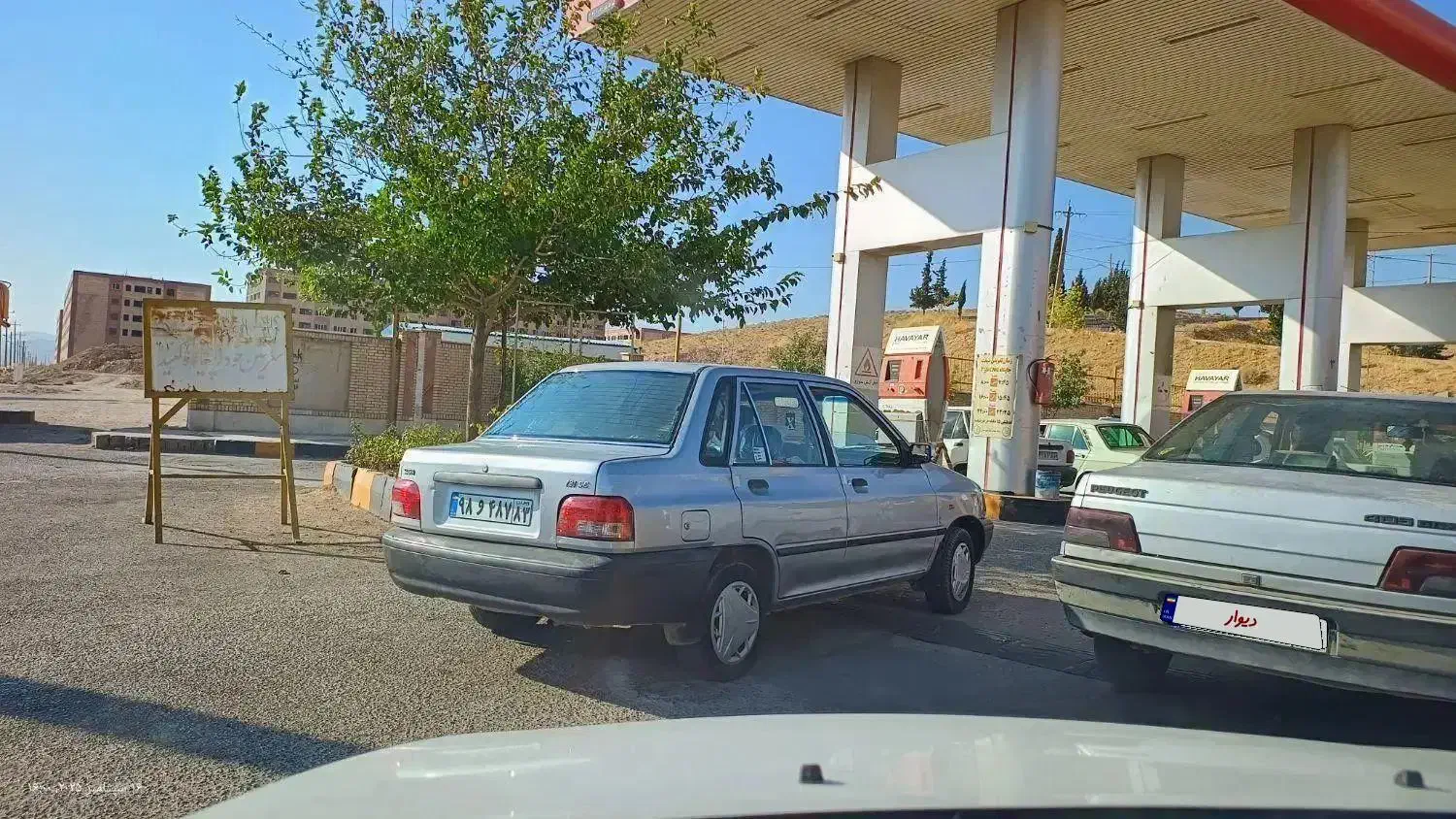 پراید86 دوگانه کارخونه فابریک شاسی پلمپ بدون ترک|خودرو سواری و وانت|صدرا-فارس, فاز ۲|دیوار