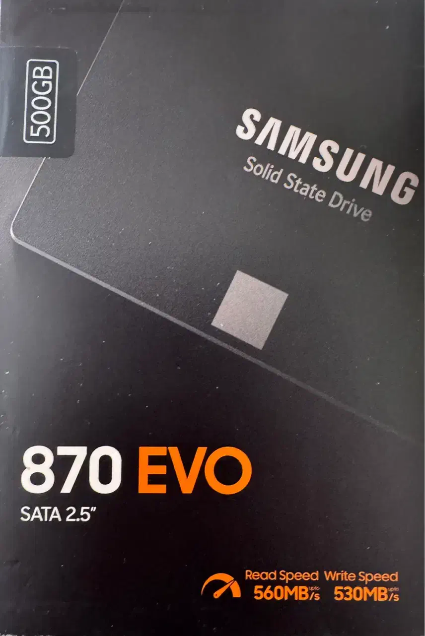 هارد ۵۰۰ گیگ Evo 870|قطعات و لوازم جانبی رایانه|کرج, مصباح|دیوار