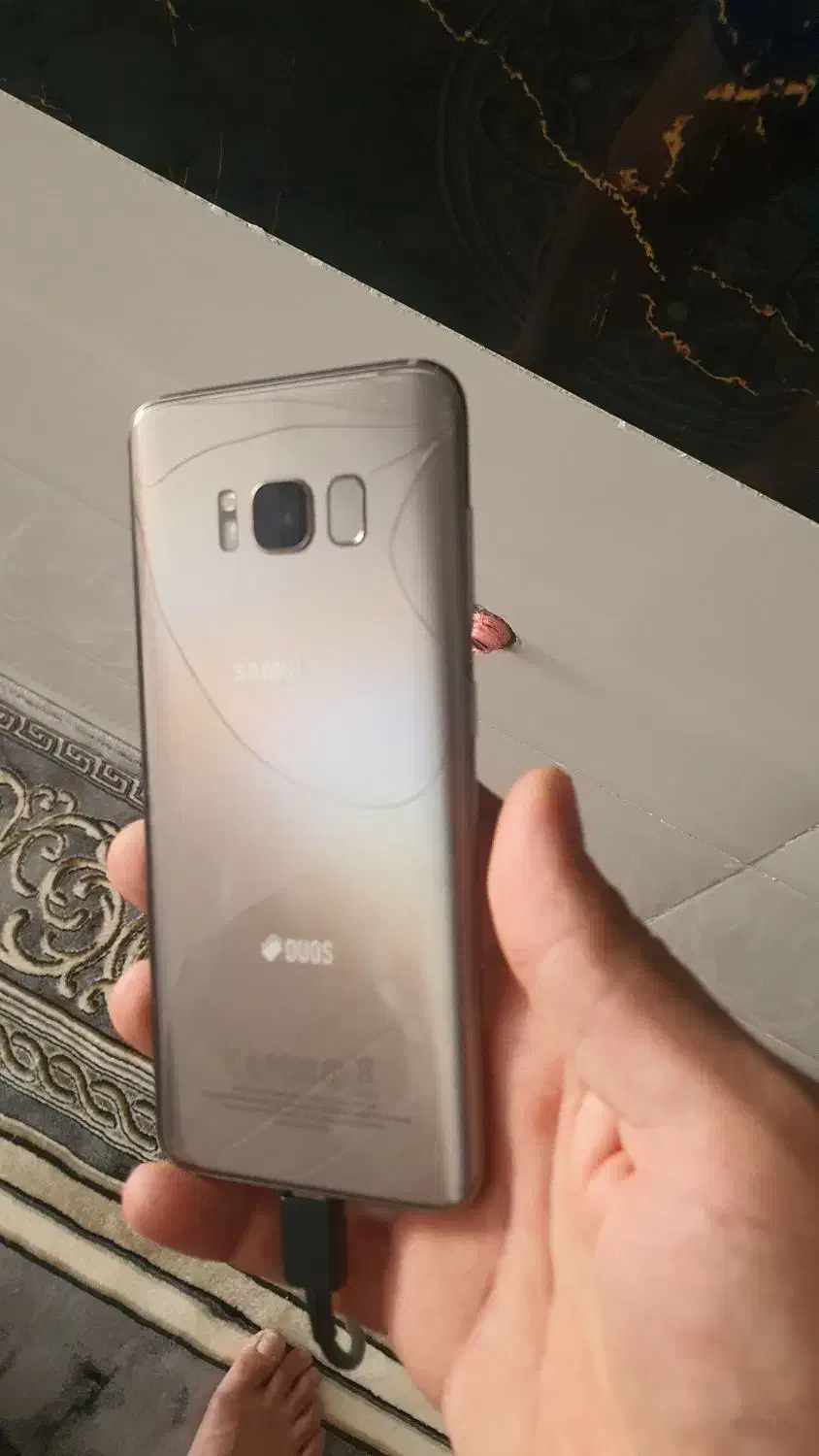 گوشی سامسونگ S8 دوسیم کارت با جعبه|موبایل|بانه, |دیوار