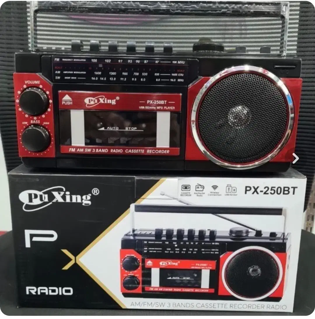 ضبط کاست خور و فلش خور و رادیو مدل Px-250Bt|سیستم صوتی خانگی|چابهار, |دیوار