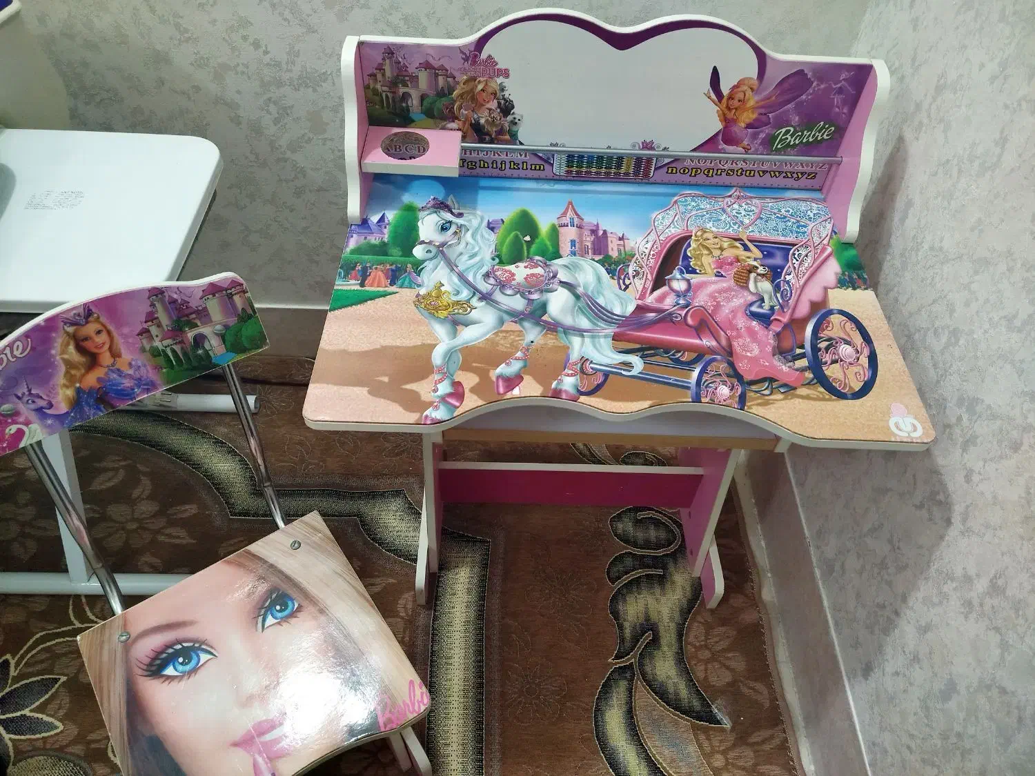 میز و صندلی تحریر کودک|میز تحریر و کامپیوتر|زابل, |دیوار