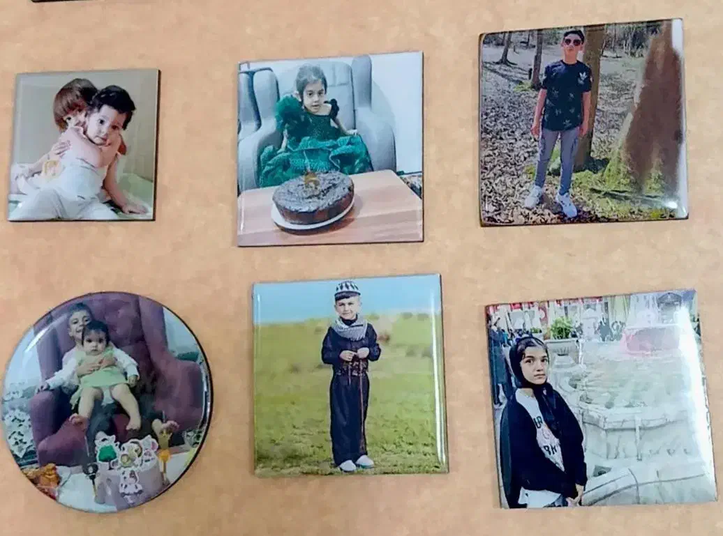 رو یخچالی با عکس عزیزانتون|صنایع دستی و سایر لوازم تزئینی|خرم‌آباد, |دیوار