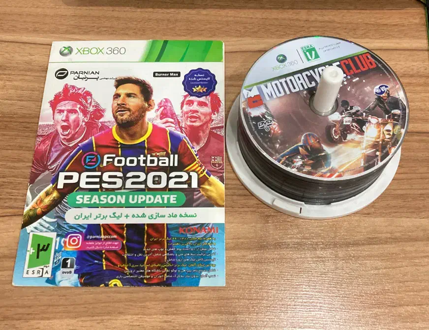 تعدادی سی دی xbox360|کنسول، بازی ویدئویی و آنلاین|اهواز, گلستان|دیوار