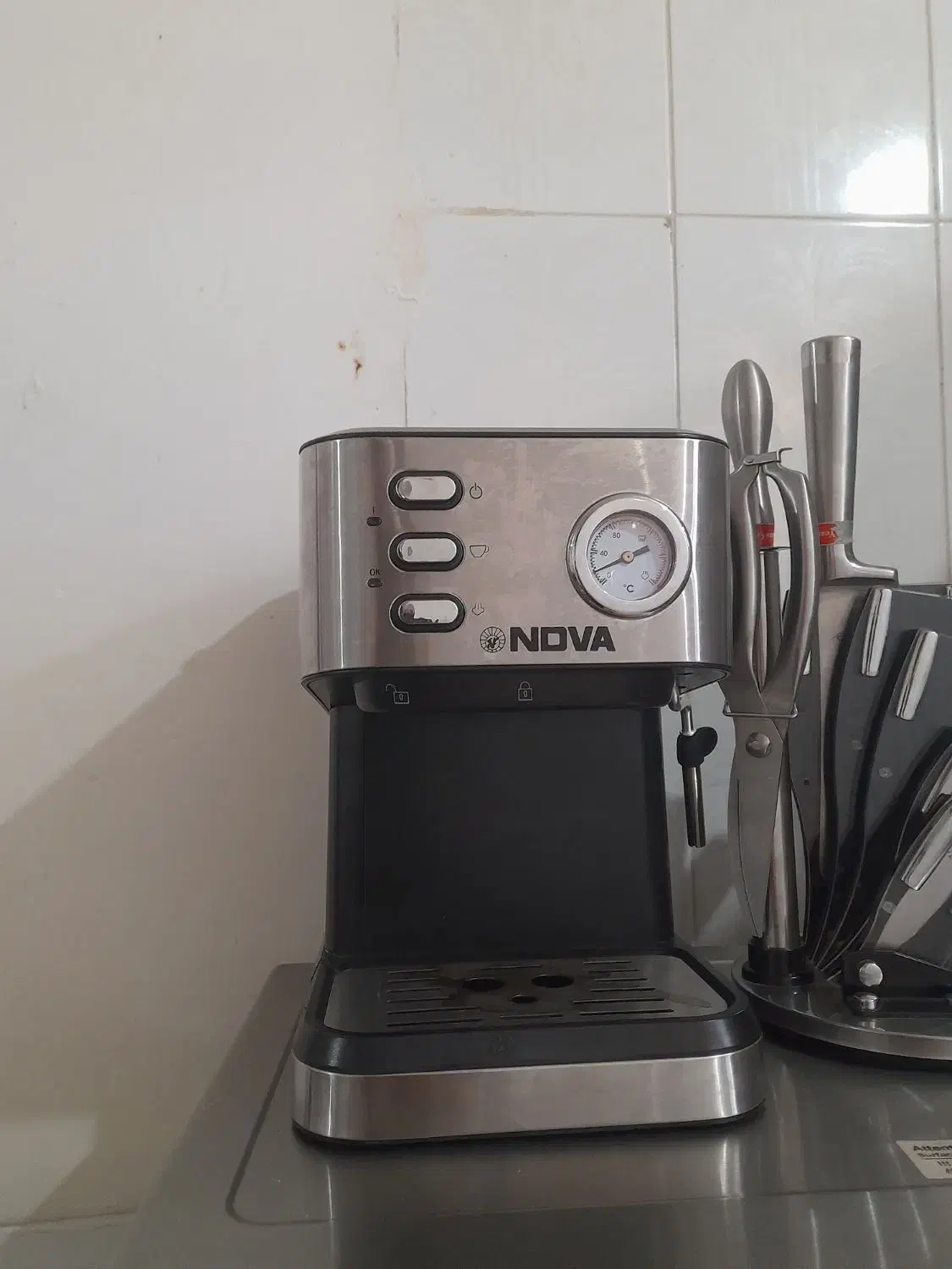 دستگاه اسپرسو ساز|سماور، چایساز، قهوهساز|اشکذر, |دیوار