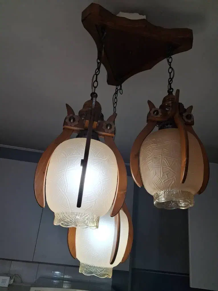 لوستر|لوستر و چراغ آویز|خان ببین, |دیوار