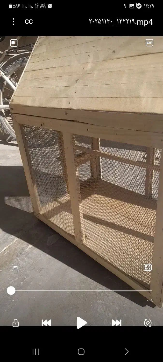 قفس چوبی|لوازم جانبی حیوانات|سراوان, |دیوار