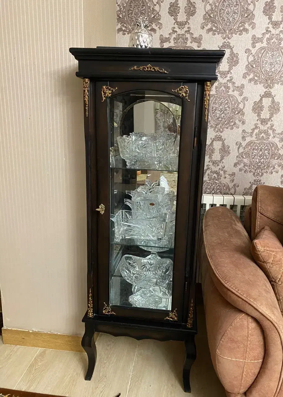 بوفه تمام چوب|بوفه، ویترین، کنسول|مهاباد (آذربایجان غربی), |دیوار