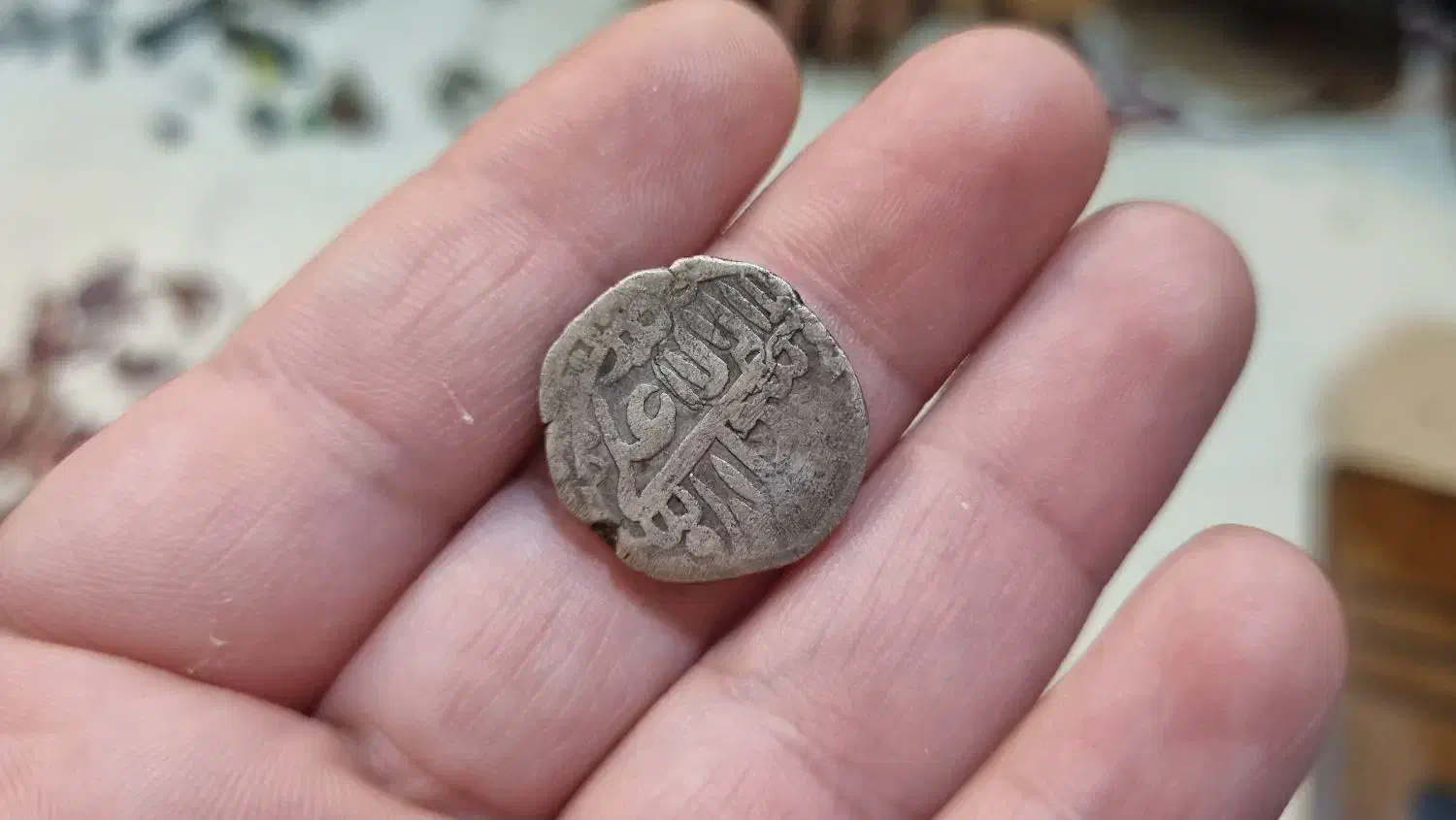 سکه نقره دوره صفویه و سکه زمان نادرشاه|جواهرات|قزوین, |دیوار