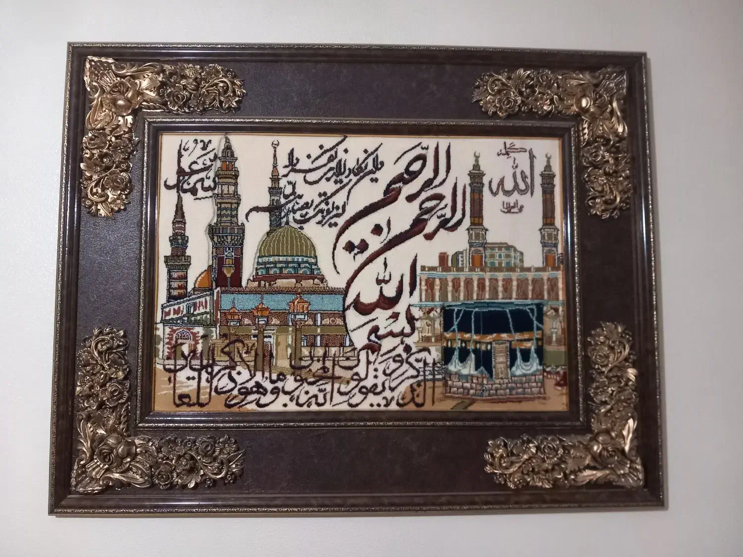 تابلو فرش|تابلو فرش|اصفهان, باغ فدک|دیوار