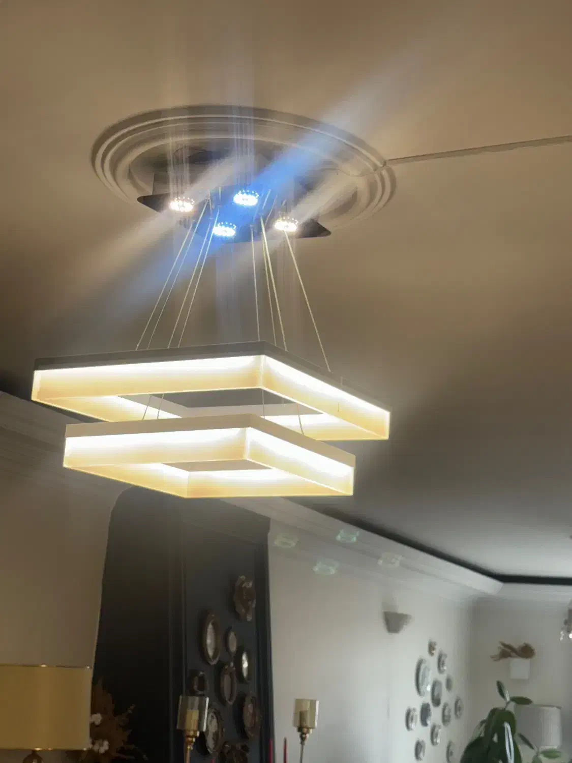 لوستر مدرن|لوستر و چراغ آویز|تهران, دزاشیب|دیوار