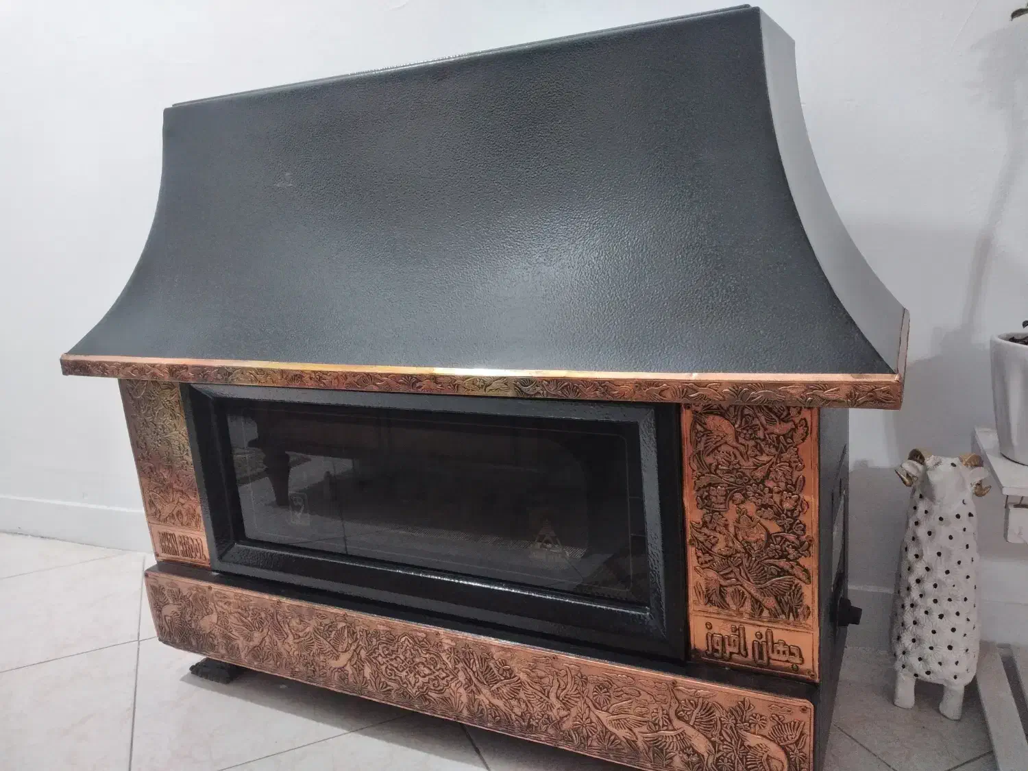 بخاری شومینه جهان افروز|بخاری، هیتر، شومینه|فردیس, فردیس|دیوار