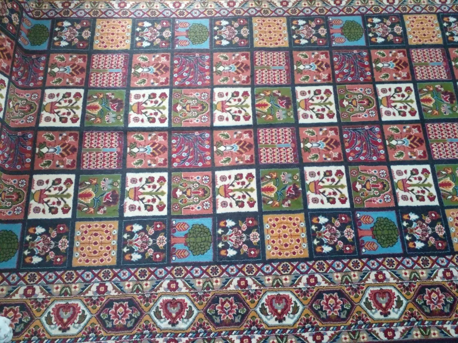 گلیم فرش|گلیم، جاجیم، گبه|مهاجران, |دیوار