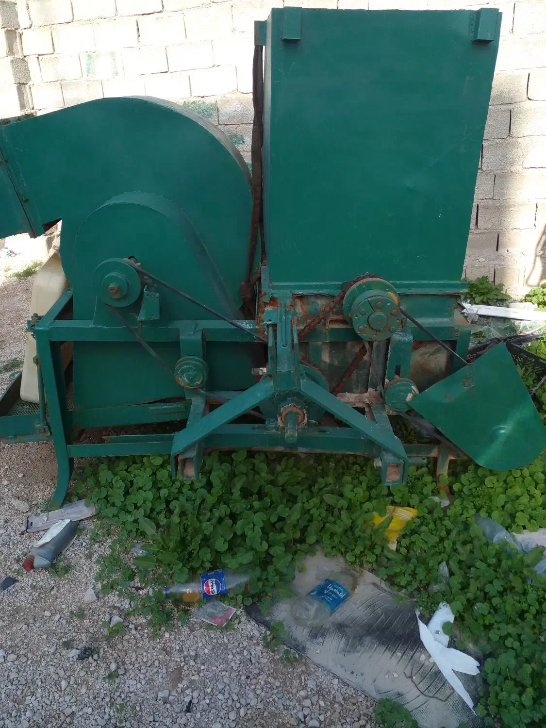 خرمنکوب|ماشین‌آلات صنعتی|خورموج, |دیوار