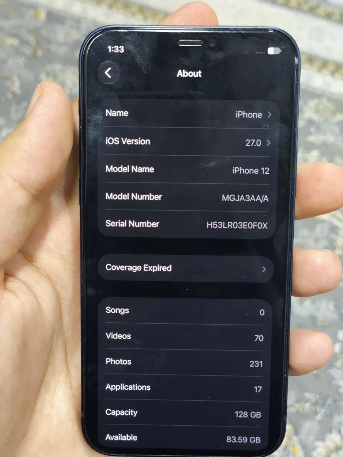 iPhone 12 Normal|موبایل|آبادان, |دیوار