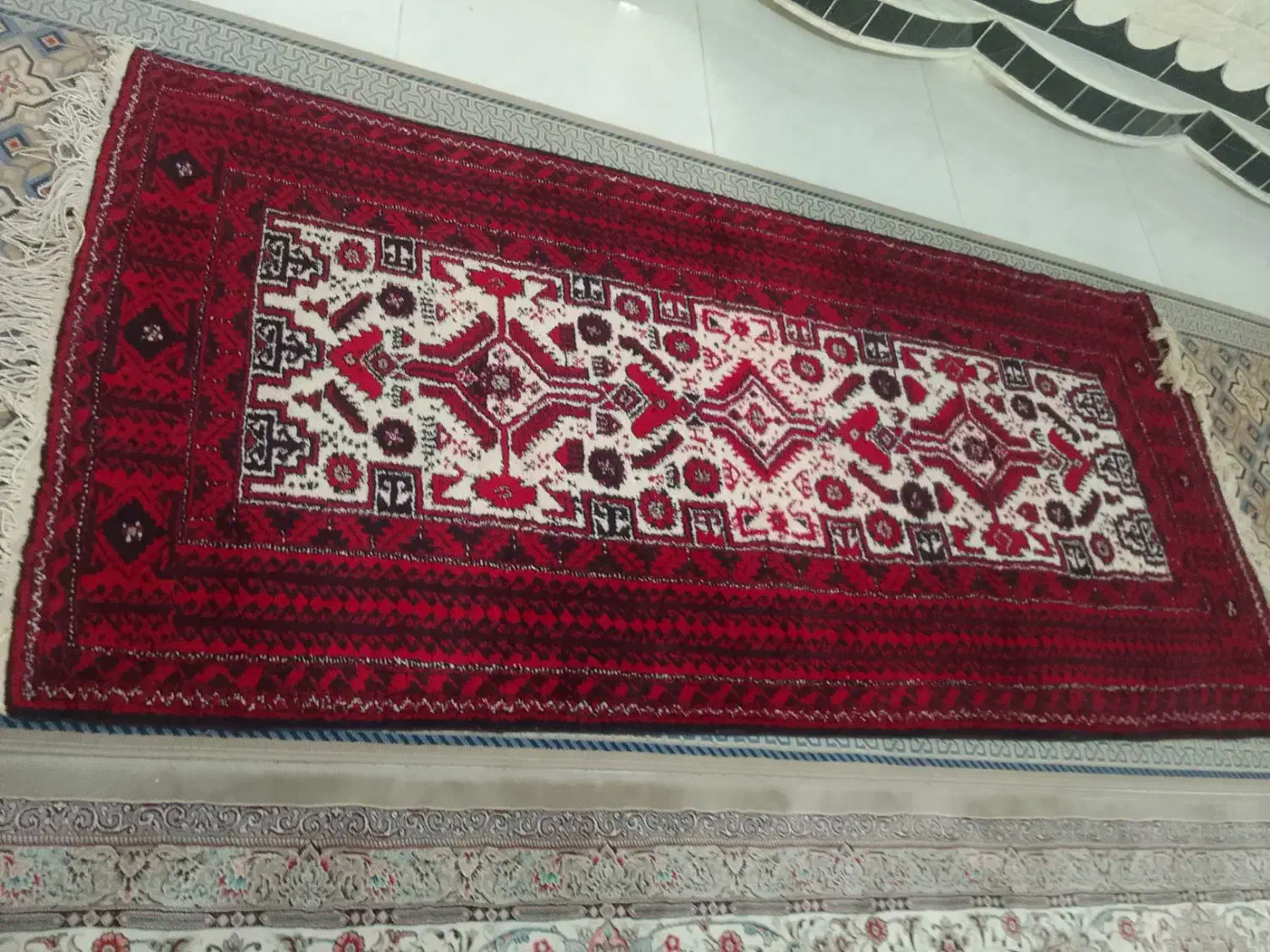 یک عدد قالیچه دستبافت|فرش|کاشمر, |دیوار