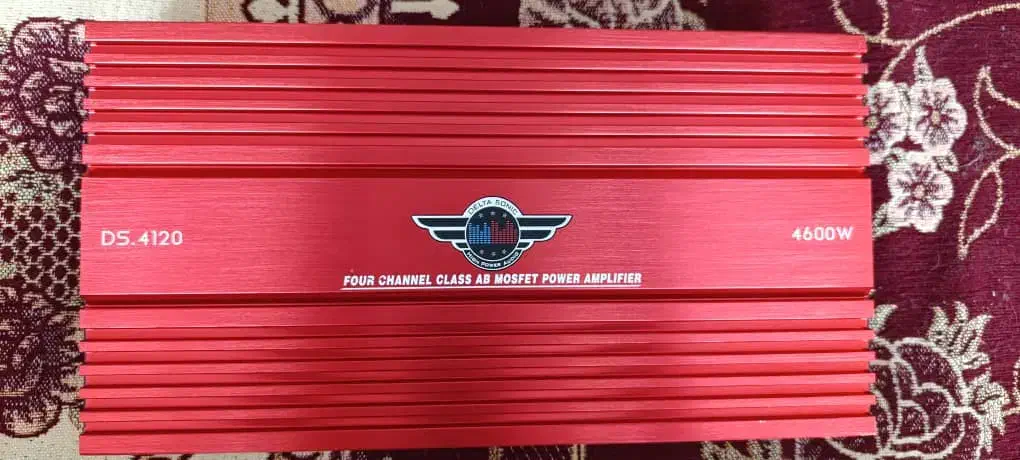 آمپیلی 4 کانال دلتاسونیک 4600W هرکانال120rms|قطعات یدکی و لوازم جانبی|شیراز, شهرک نیروی انتظامی|دیوار