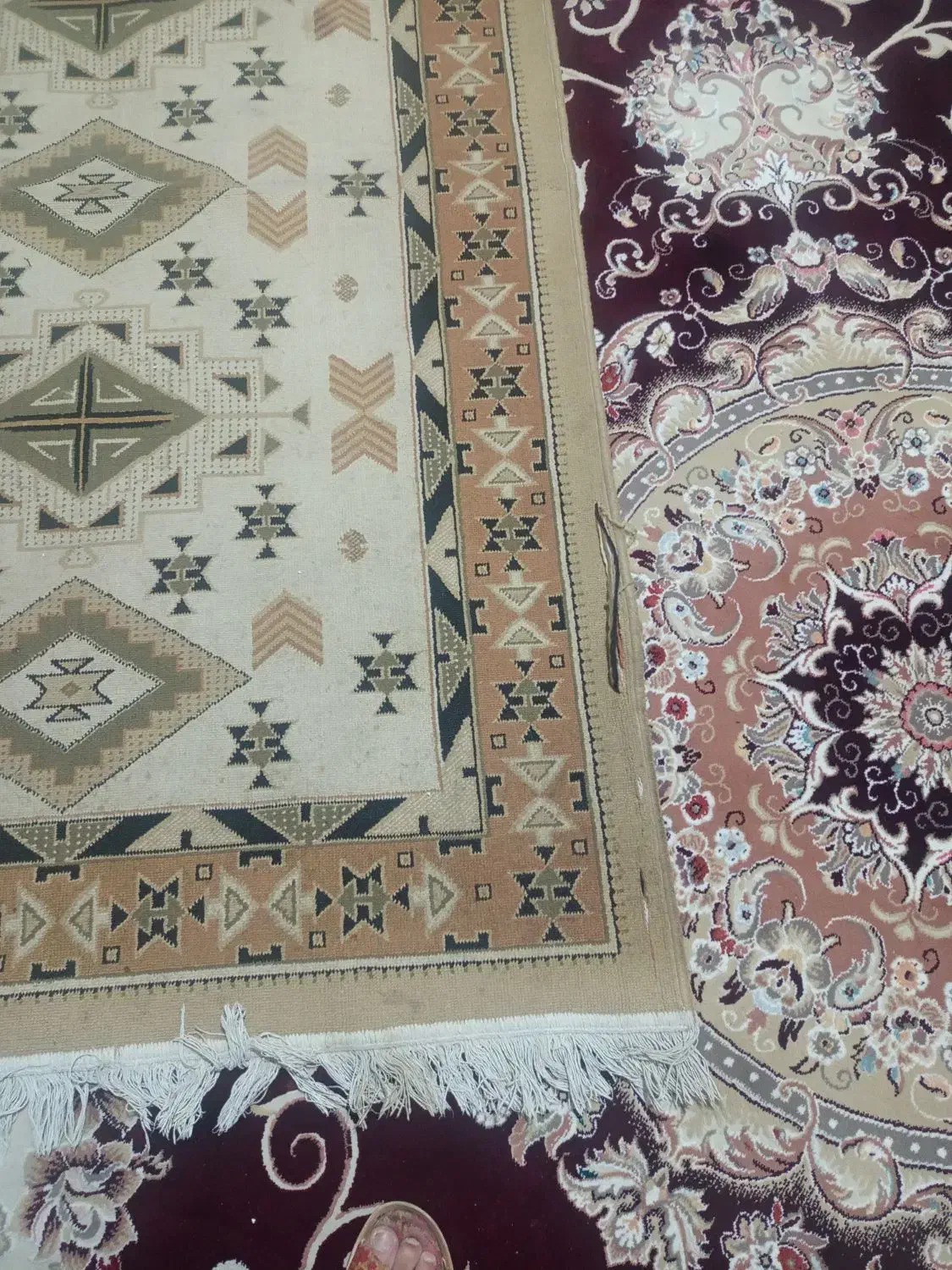 گلیم فرش مناسب برای باغ ۲در۱۲۰|گلیم، جاجیم، گبه|ساوه, |دیوار