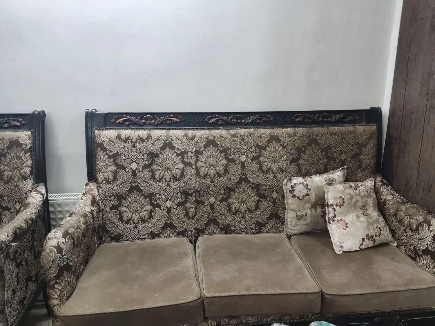 باسلام یک دست مبل استیل کلاسیک|مبلمان خانگی و میز عسلی|بومهن, |دیوار