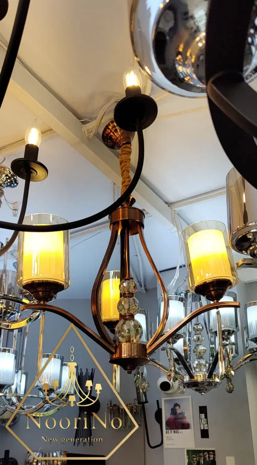 لوستر غنچه نمونه اورجینال شرکتی|لوستر و چراغ آویز|اندیشه, اندیشه فاز ۳|دیوار