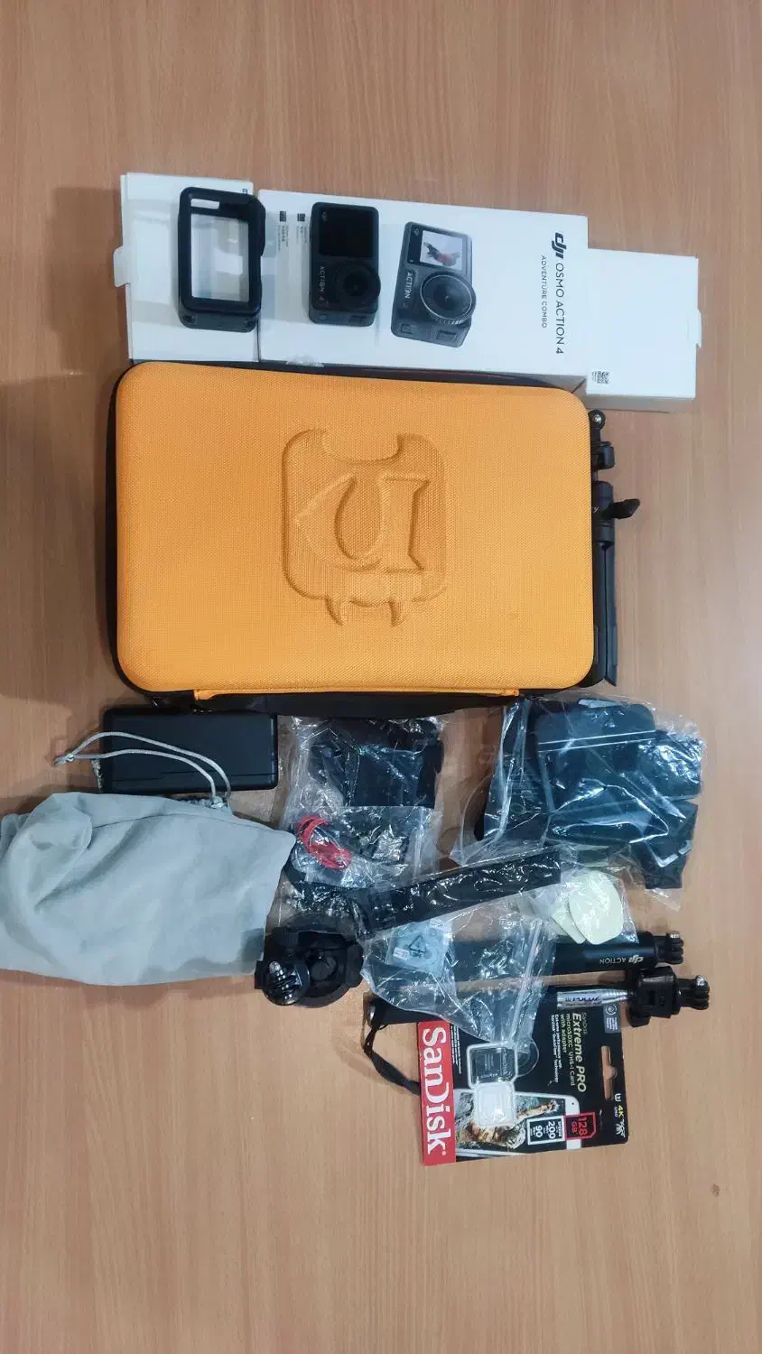 دوربین اکشن کمرا DJI actiona camera adventur combo|دوربین عکاسی و فیلمبرداری|تهران, سعادتآباد|دیوار