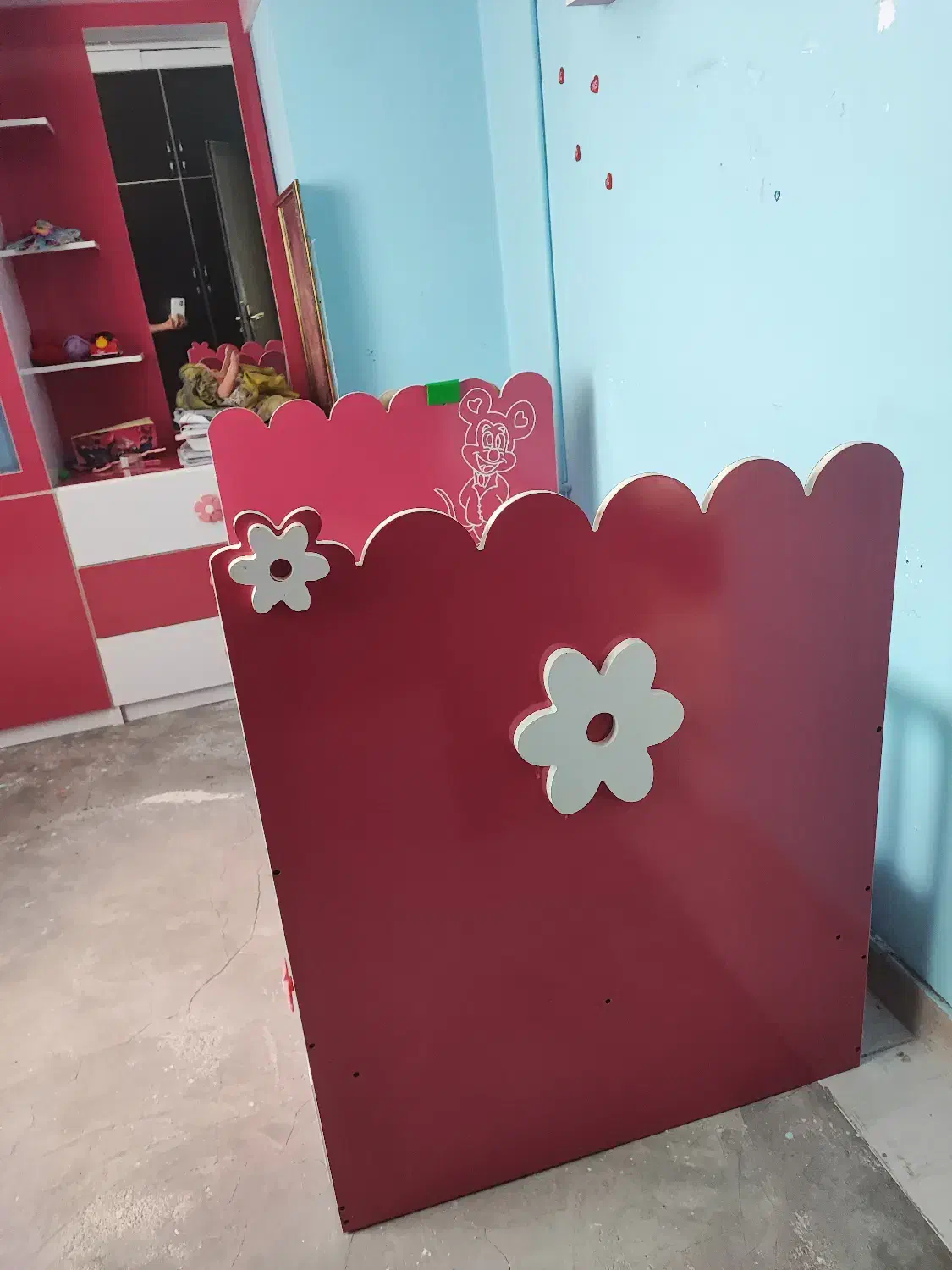 تخت خواب کودک|تخت و سرویس خواب|گرمی, |دیوار