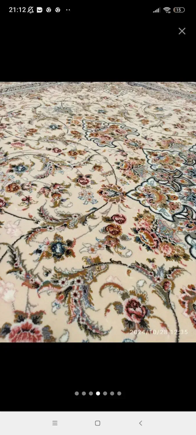 یک تخته فرش ۱۲ متری و یک تخته ۶ متری|فرش|سمنان, |دیوار