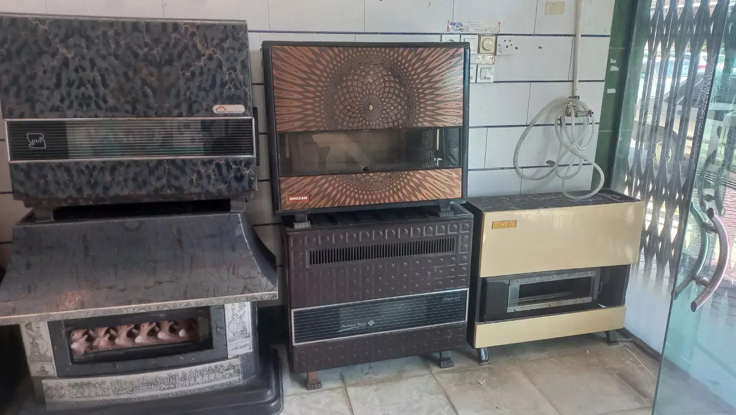 بخاری|بخاری، هیتر، شومینه|دهدشت, |دیوار